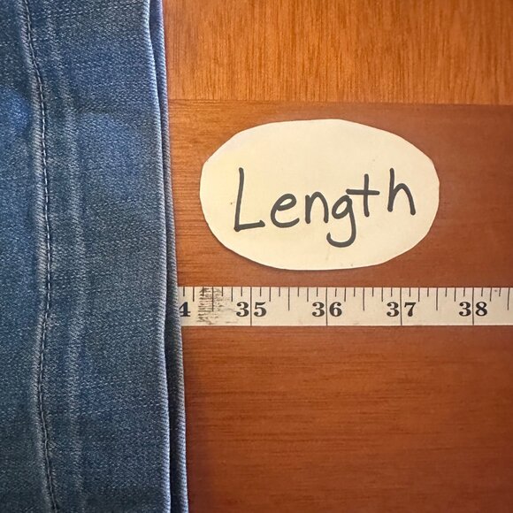 Chaps Womens Denim Wide-Leg Crop Jeans Size 16 - Picture 6 of 8